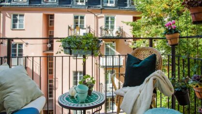 Insynsskydd balkong: skapa avskildhet med stil