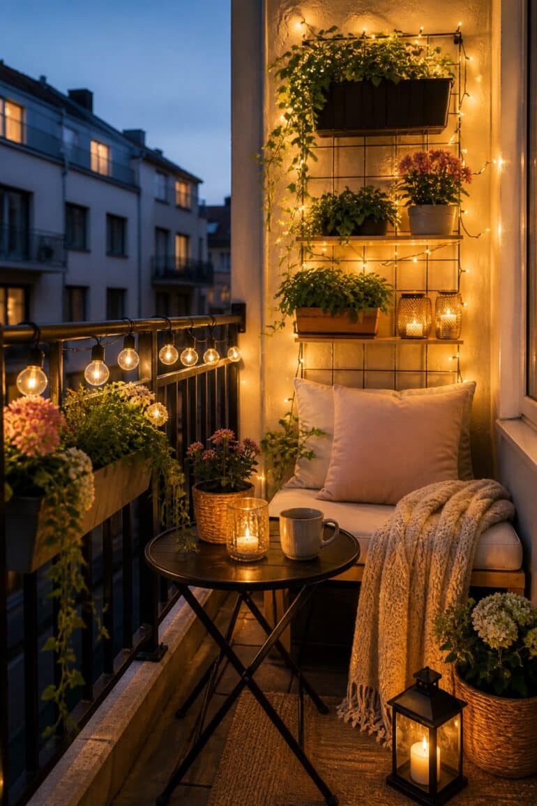 indrette en hyggelig terrasse