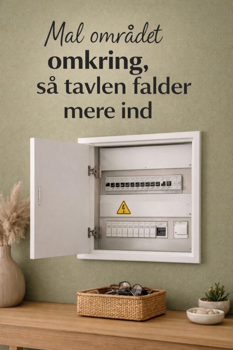 Mal området omkring elskabet