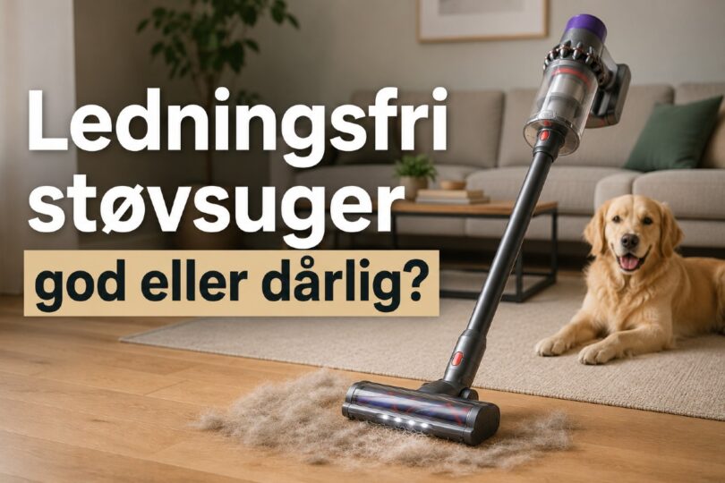 Er ledningsfri støvsuger god