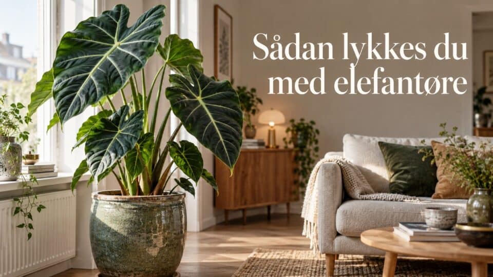 Sådan lykkes du med elefantøre